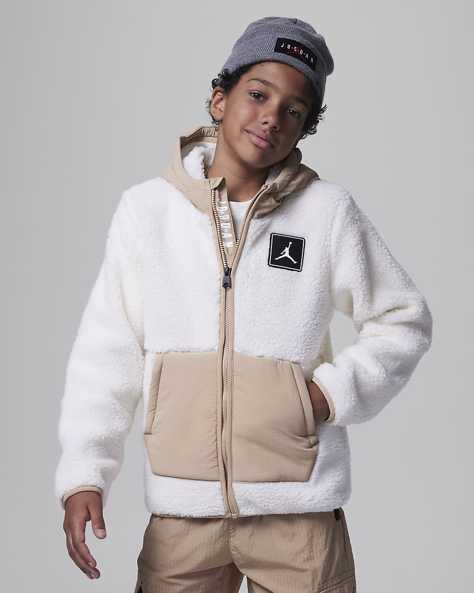 Sherpa jordan hoodie new arrivals
